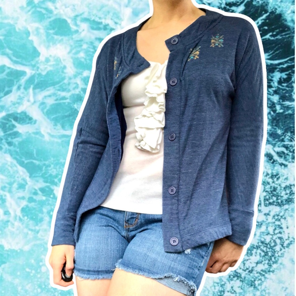 Retired Threadless Select Feline Felony Cornflowe… - image 2